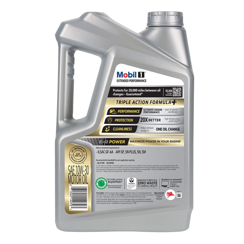 Mobil 1 Extended Performance 10W-30; 5QT - Image 2